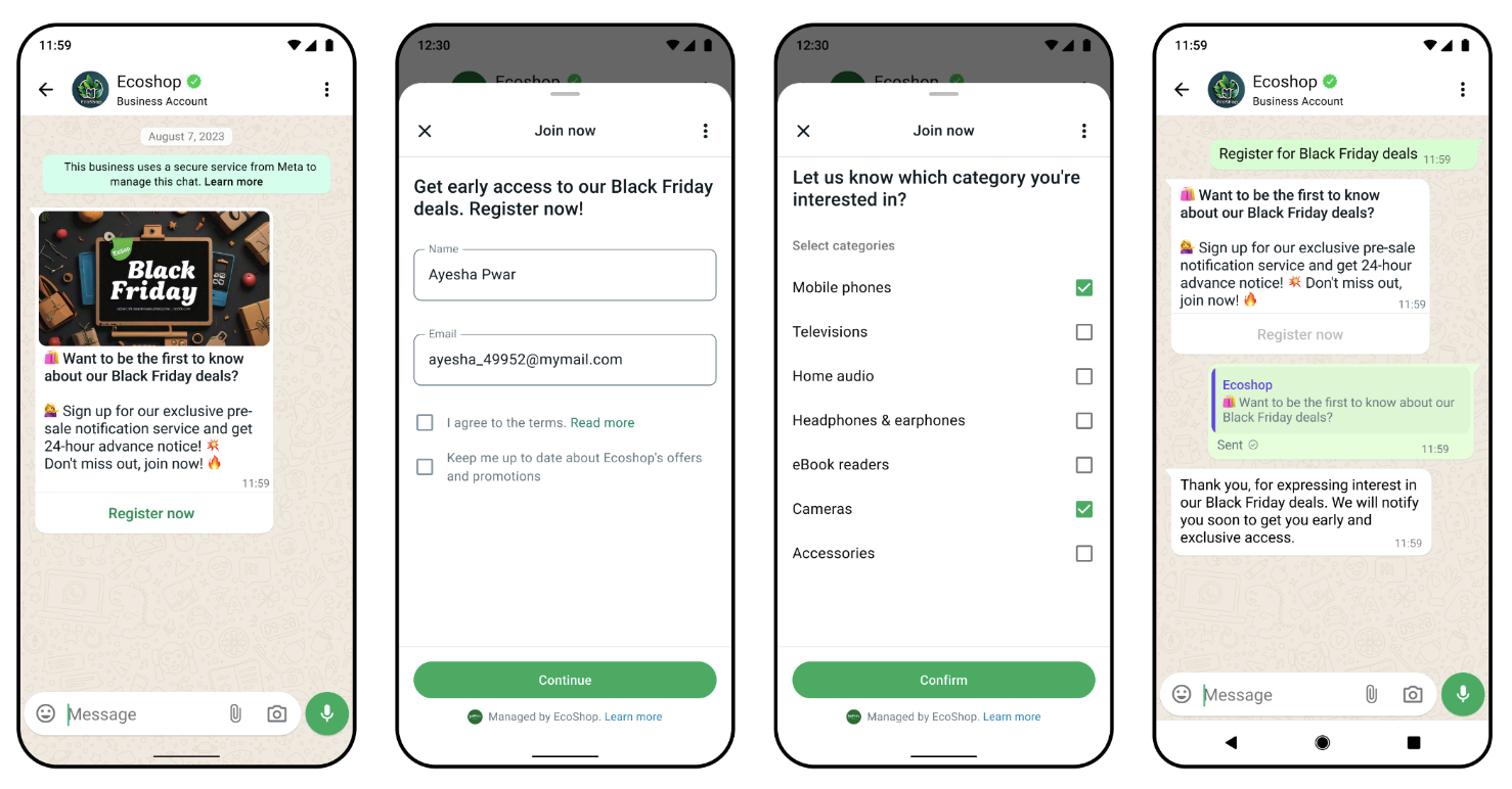 How WhatsApp Forms Work